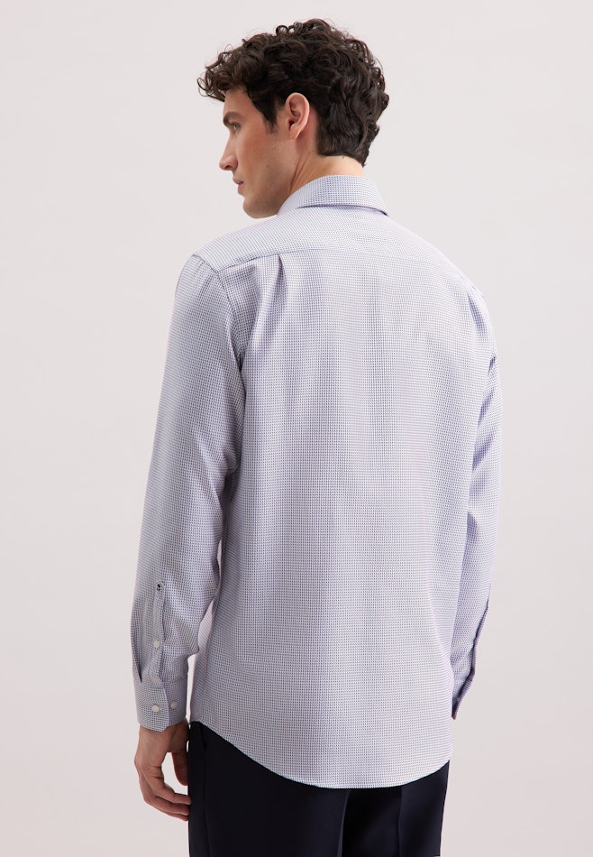 Comfort Business Hemd Pepita in Rot | Seidensticker Onlineshop
