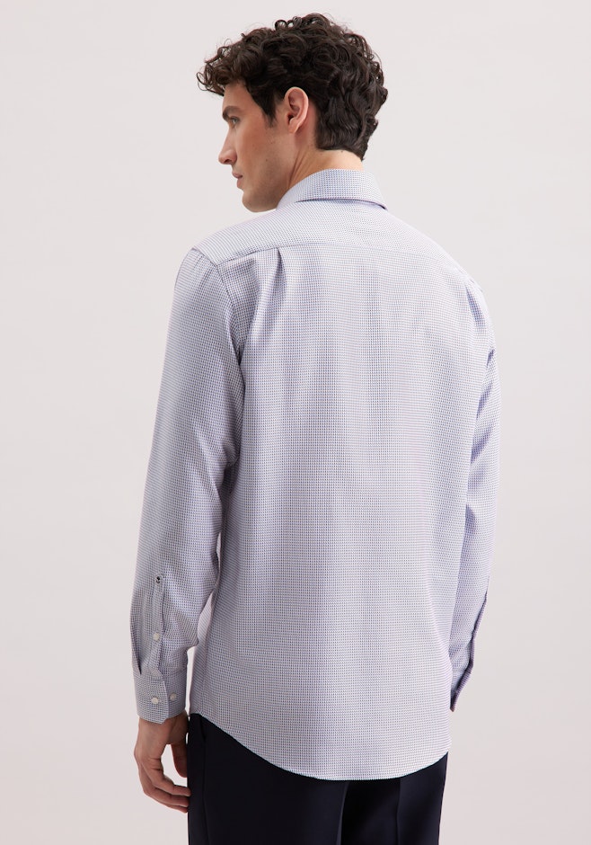 Comfort Business Hemd Pepita in Rot | Seidensticker Onlineshop