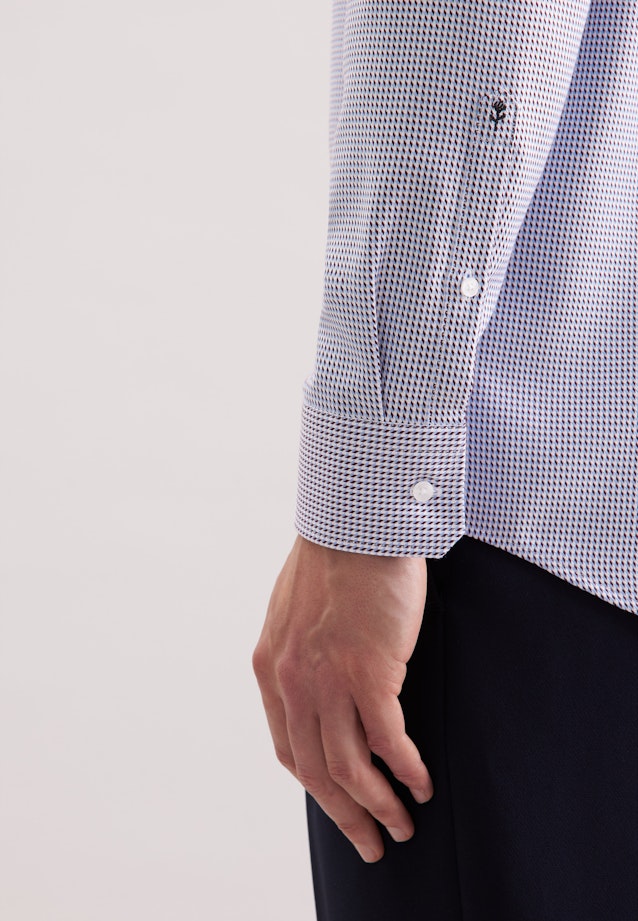 Comfort Business Hemd Pepita in Rot |  Seidensticker Onlineshop