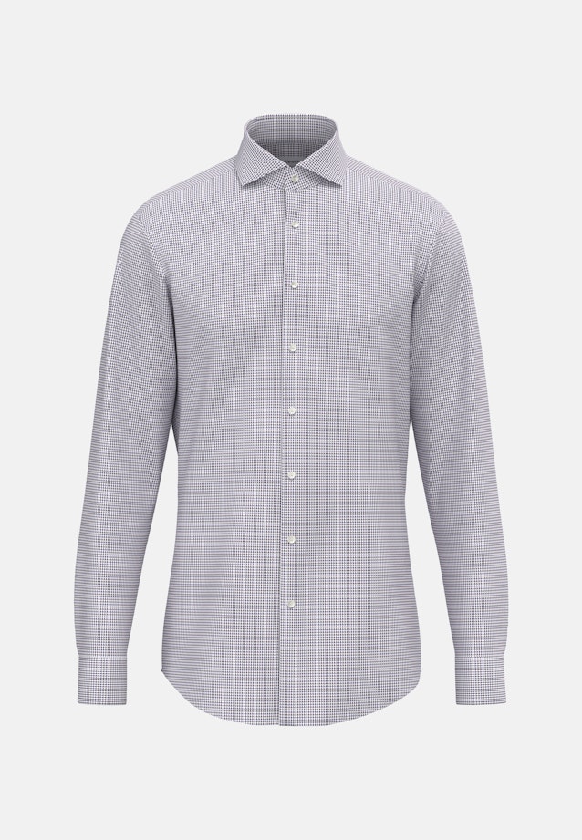 Comfort Business Hemd Pepita in Rot |  Seidensticker Onlineshop