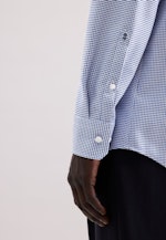 Comfort Business Hemd Pepita in Dunkelblau |  Seidensticker Onlineshop