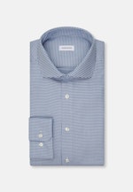 Comfort Business Hemd Pepita in Dunkelblau |  Seidensticker Onlineshop