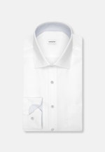 Regular Business shirt Uni in Weiß |  Seidensticker Onlineshop