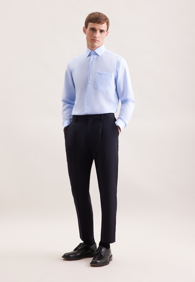 Regular Business Hemd Uni in Hellblau |  Seidensticker Onlineshop