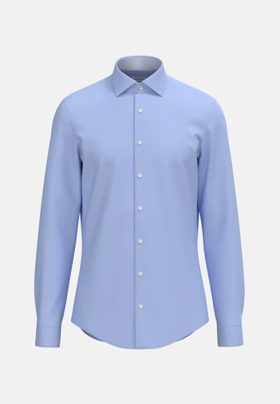 X-Slim Business Hemd Uni in Hellblau |  Seidensticker Onlineshop