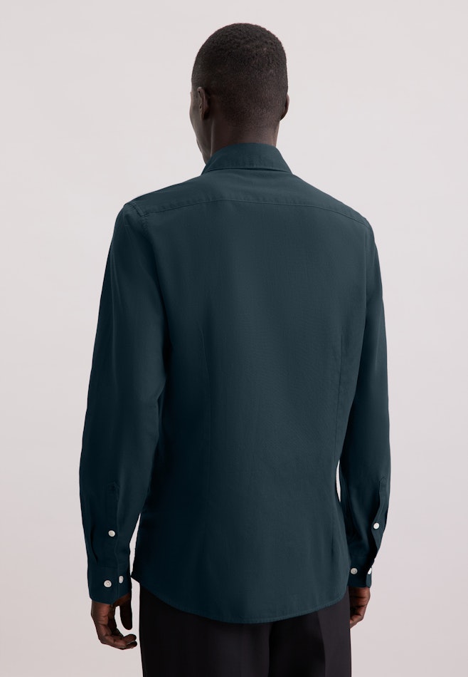 Slim Flanellhemd Pepita in Dunkelblau | Seidensticker Onlineshop