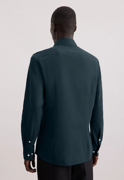Slim Flanellhemd Pepita in Dunkelblau |  Seidensticker Onlineshop