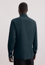 Slim Flanellhemd Pepita in Dunkelblau |  Seidensticker Onlineshop