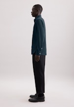 Slim Flanellhemd Pepita in Dunkelblau |  Seidensticker Onlineshop