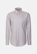 Regular Flanellhemd Karo in Grau |  Seidensticker Onlineshop