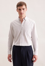 Regular Flanellhemd Karo in Beige |  Seidensticker Onlineshop