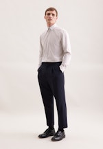 Regular Flanellhemd Karo in Beige |  Seidensticker Onlineshop