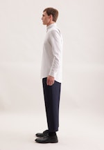 Regular Flanellhemd Karo in Beige |  Seidensticker Onlineshop