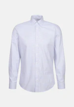 Slim Chemise en flanelle carreaux in Bleu Moyen |  Seidensticker Onlineshop