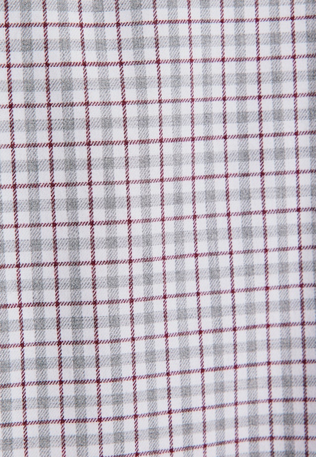 Slim Chemise en flanelle carreaux in Gris |  Seidensticker Onlineshop