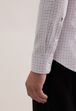 Slim Flanellhemd Karo in Grau |  Seidensticker Onlineshop