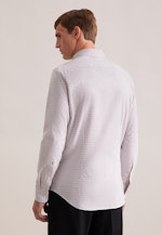 Slim Flanellhemd Karo in Beige |  Seidensticker Onlineshop