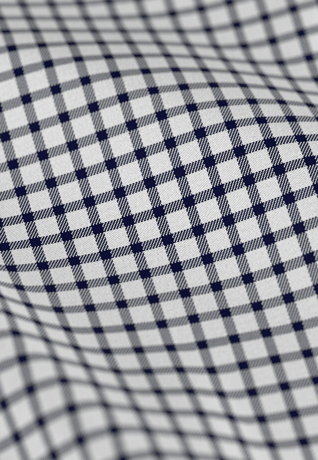 Shaped Business shirt Check in Dunkelblau |  Seidensticker Onlineshop