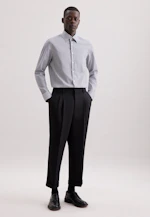 Shaped Chemise d'affaires carreaux in Bleu Foncé |  Seidensticker Onlineshop