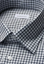 Shaped Chemise d'affaires carreaux in Bleu Foncé |  Seidensticker Onlineshop