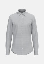 Shaped Business shirt Check in Dunkelblau |  Seidensticker Onlineshop