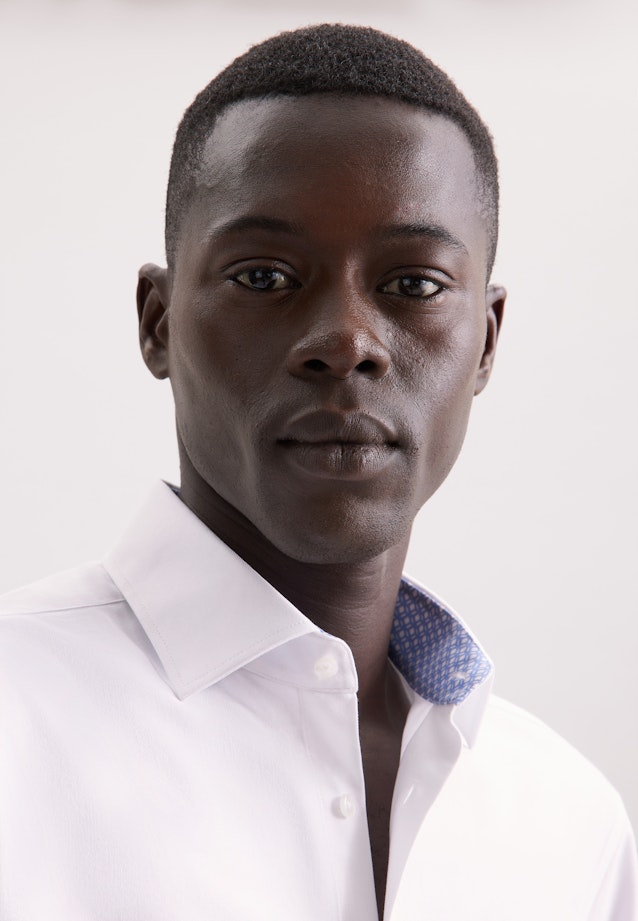 Regular Performance-Hemd Uni in Weiß |  Seidensticker Onlineshop