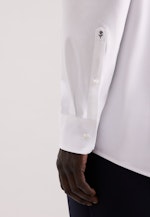 Regular Chemise Performance Uni in Blanc |  Seidensticker Onlineshop