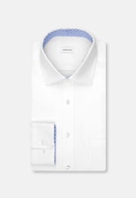 Regular Chemise Performance Uni in Blanc |  Seidensticker Onlineshop