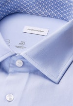 Regular Performance-Hemd Uni in Mittelblau |  Seidensticker Onlineshop