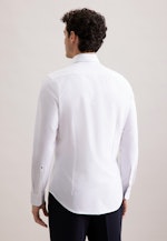 Slim Performance-Hemd Uni in Weiß |  Seidensticker Onlineshop