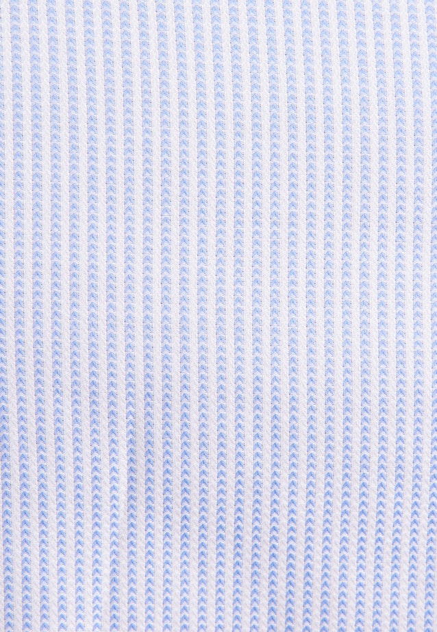 Slim Business Hemd Struktur in Mittelblau |  Seidensticker Onlineshop