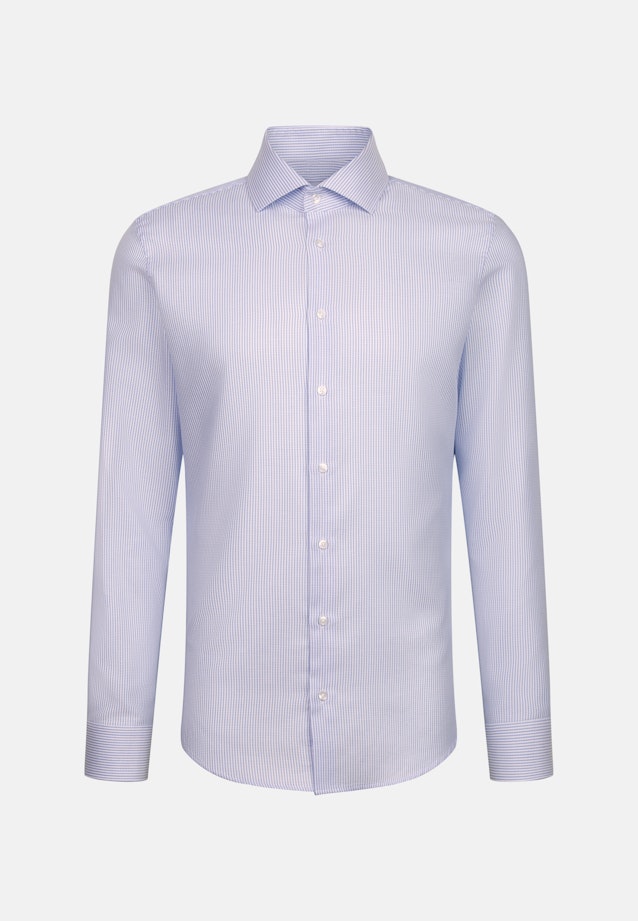 Slim Chemise d'affaires Structure in Bleu Moyen |  Seidensticker Onlineshop