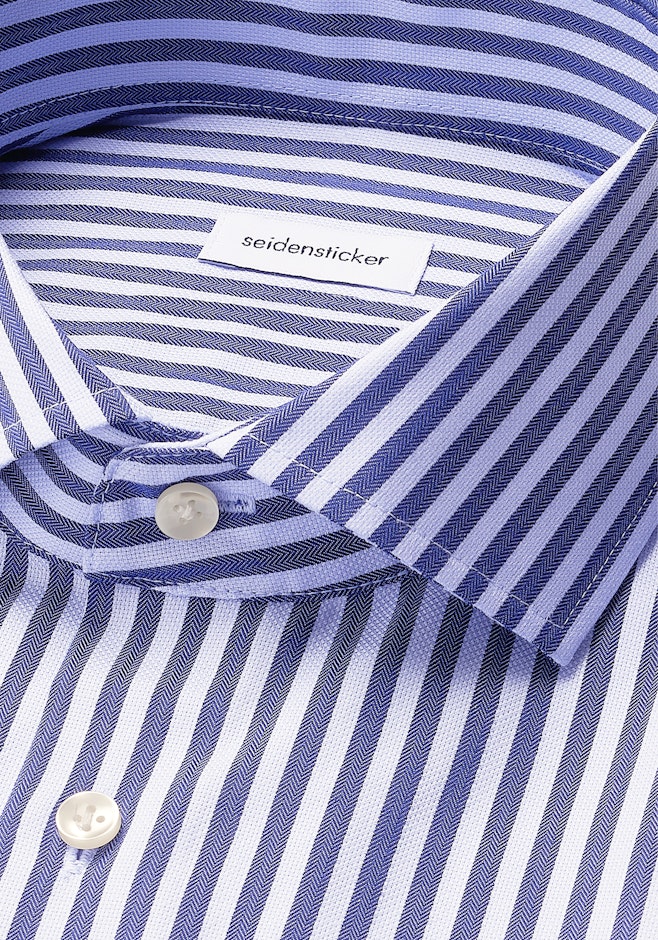 Slim Chemise d'affaires Rayures dans Bleu Foncé | Boutique en ligne Seidensticker