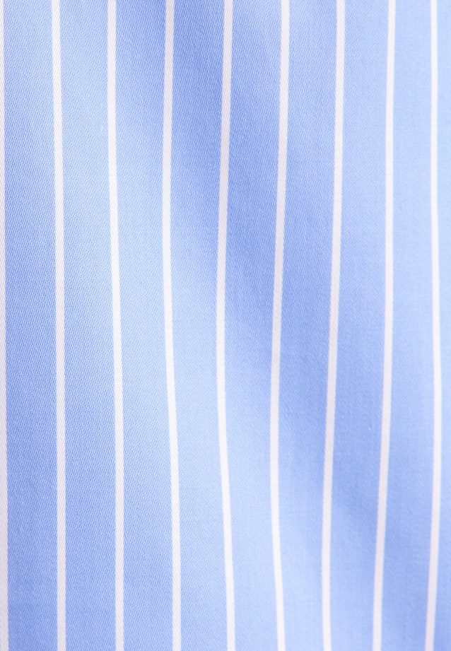 Slim Business Hemd Gestreift in Mittelblau |  Seidensticker Onlineshop