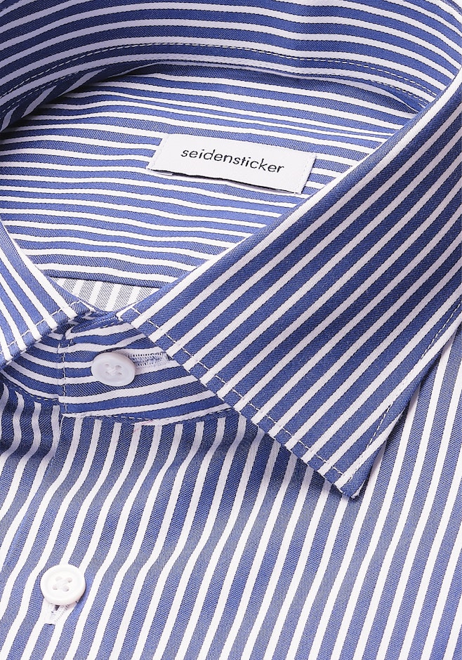 Slim Chemise d'affaires Rayures dans Bleu Foncé | Boutique en ligne Seidensticker