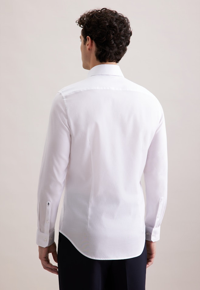 Slim Business Hemd Uni in Weiß | Seidensticker Onlineshop