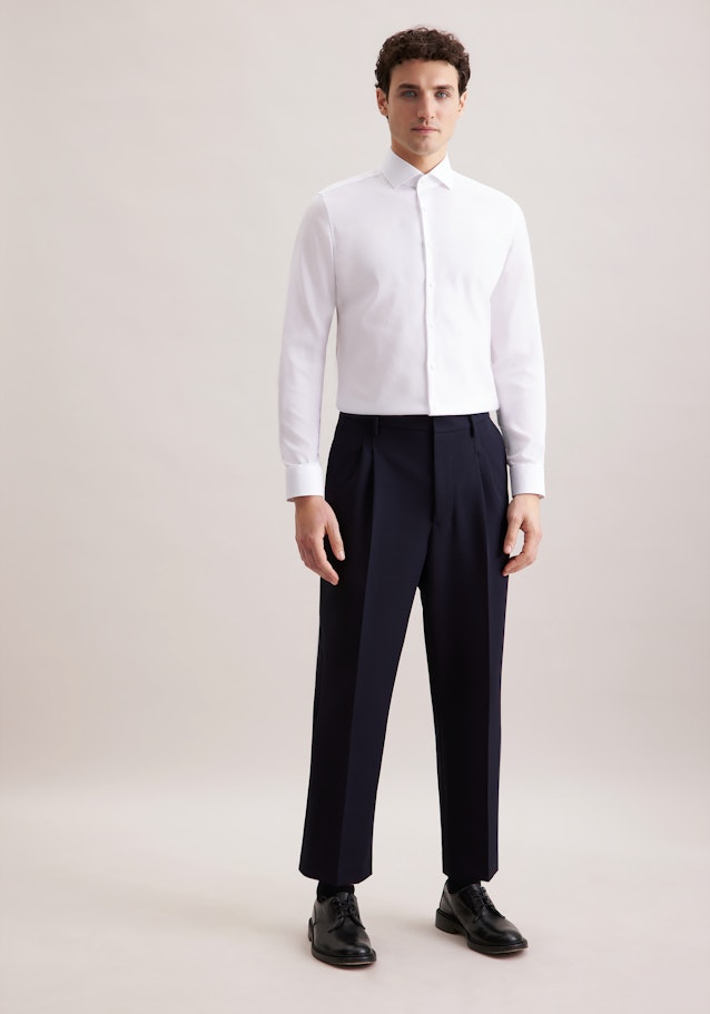 Slim Business Hemd Uni in Weiß | Seidensticker Onlineshop