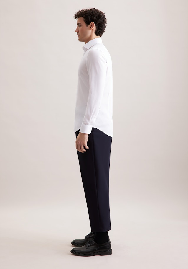 Slim Business Hemd Uni in Weiß | Seidensticker Onlineshop