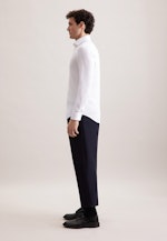 Slim Business Hemd Uni in Weiß |  Seidensticker Onlineshop