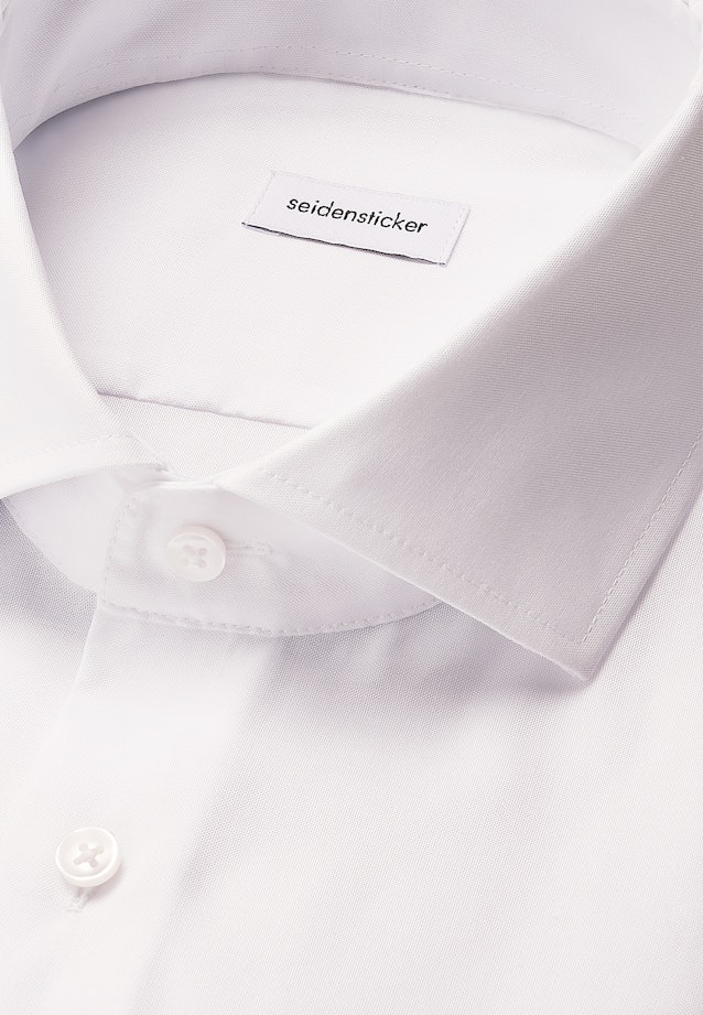 Slim Business Hemd Uni in Weiß |  Seidensticker Onlineshop