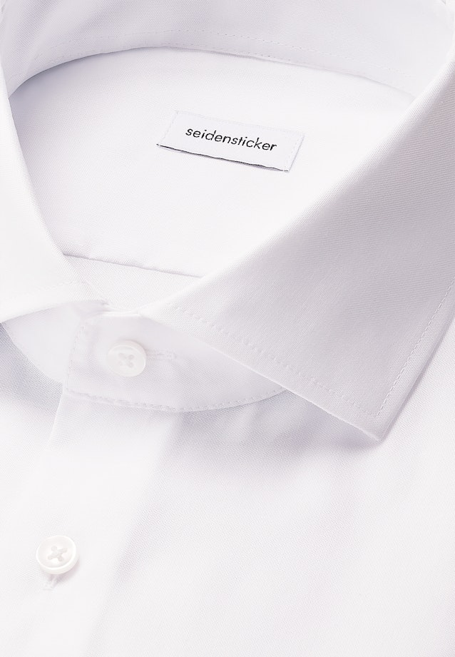 Slim Business Hemd Uni in Weiß |  Seidensticker Onlineshop