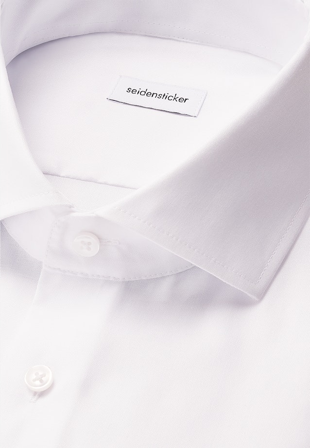 Slim Business shirt Uni in Weiß |  Seidensticker Onlineshop