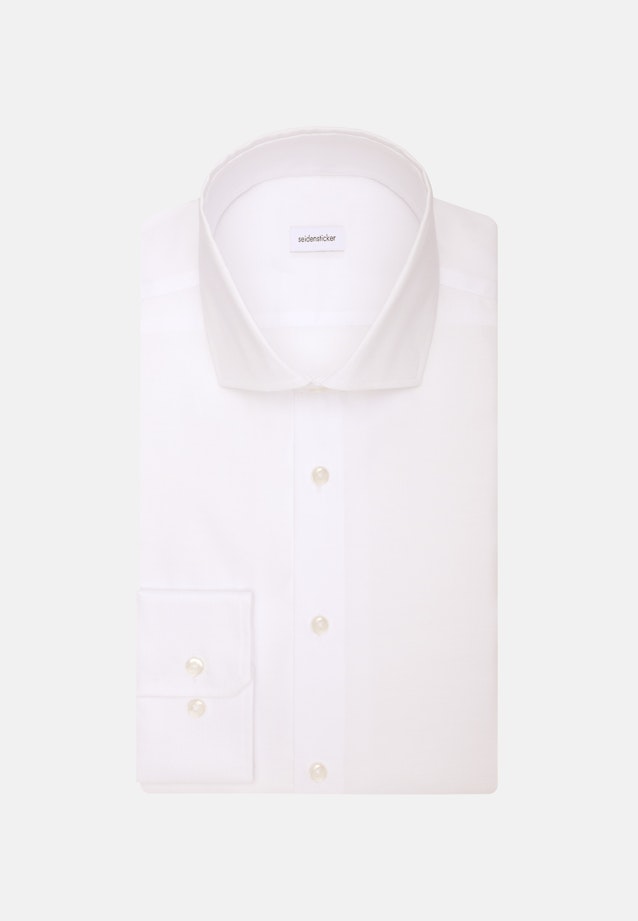 Slim Business Hemd Uni in Weiß |  Seidensticker Onlineshop