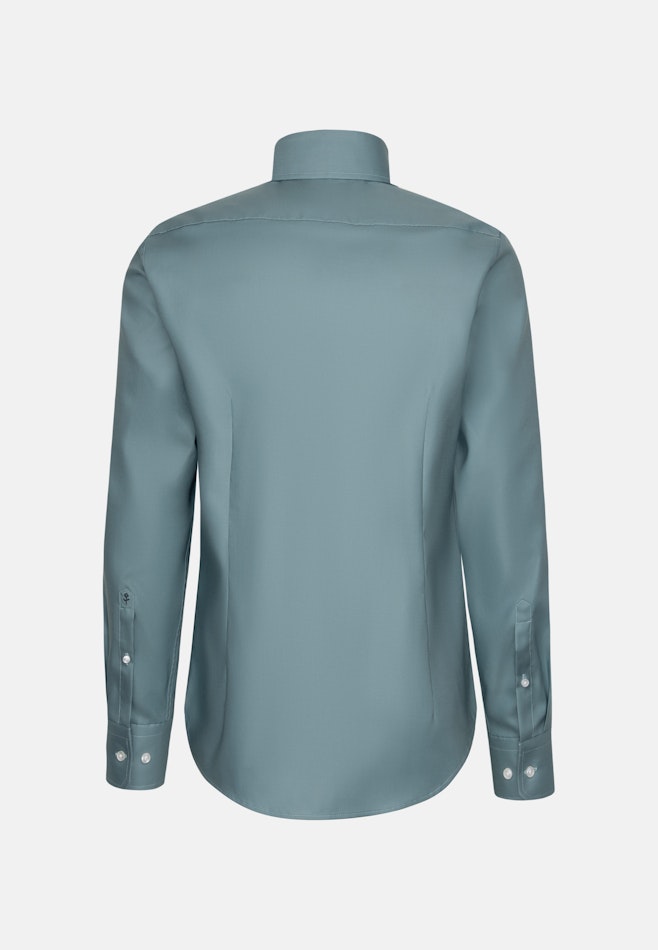 Slim Business Hemd Uni in Grün | Seidensticker Onlineshop