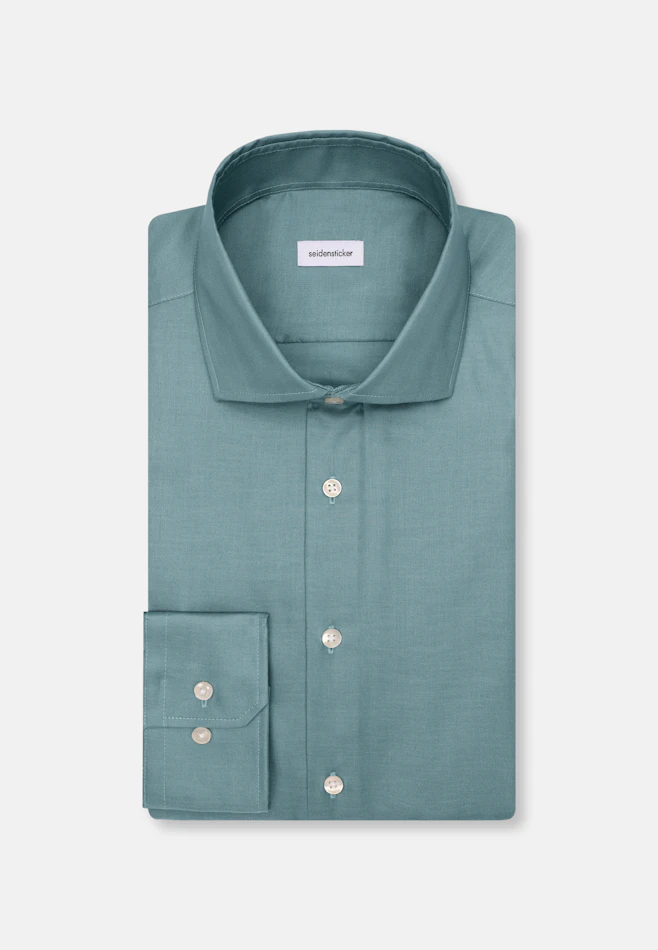 Slim Chemise d'affaires Uni dans Vert | Boutique en ligne Seidensticker