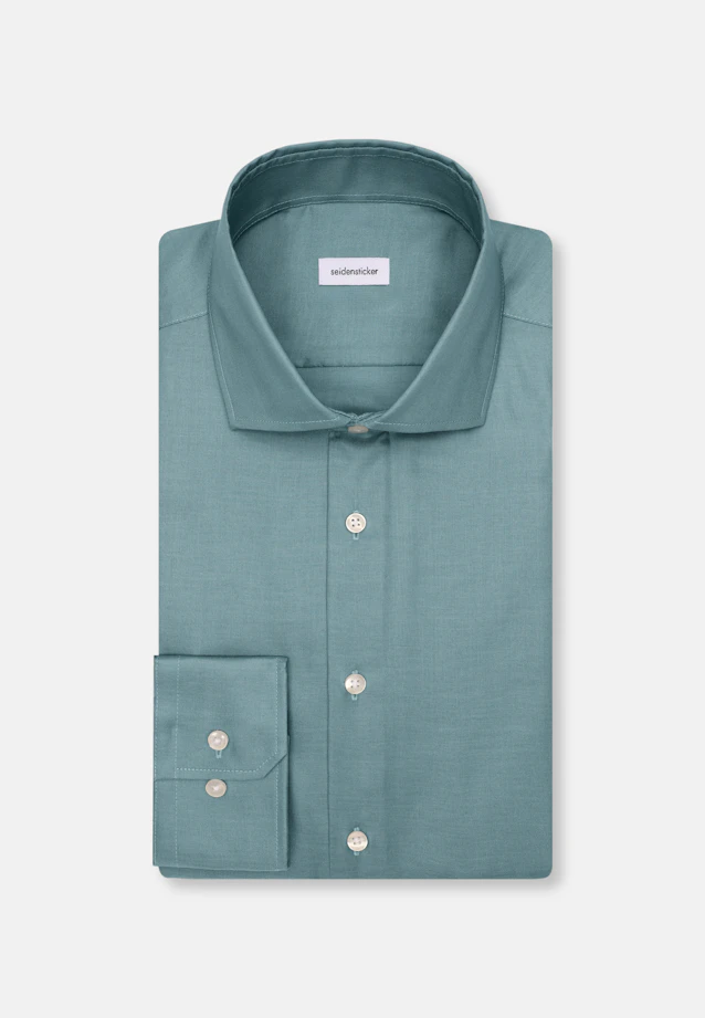 Slim Chemise d'affaires Uni in Vert |  Seidensticker Onlineshop