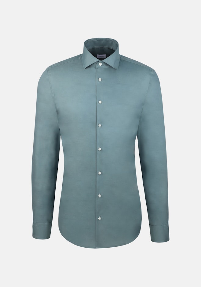 Slim Chemise d'affaires Uni dans Vert | Boutique en ligne Seidensticker
