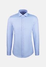 Slim Business Hemd Uni in Mittelblau |  Seidensticker Onlineshop