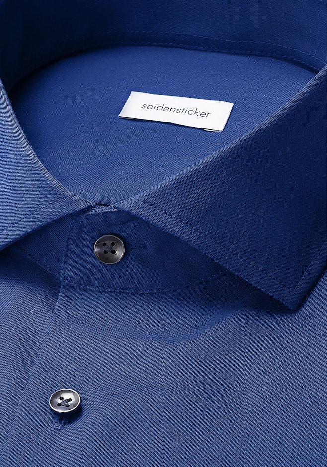 Slim Chemise d'affaires Uni dans Bleu Foncé | Boutique en ligne Seidensticker