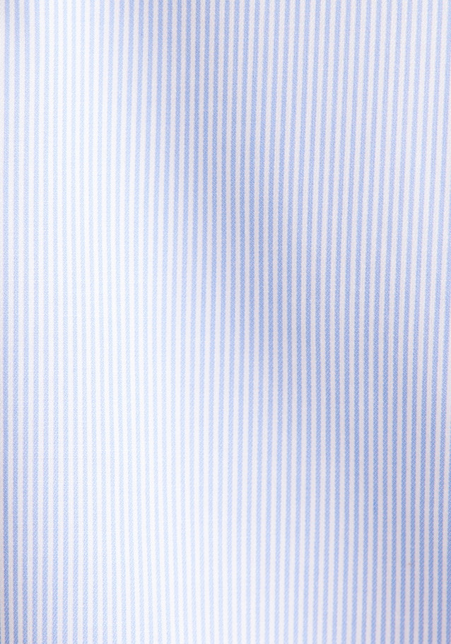 Slim Business Hemd Gestreift in Mittelblau | Seidensticker Onlineshop